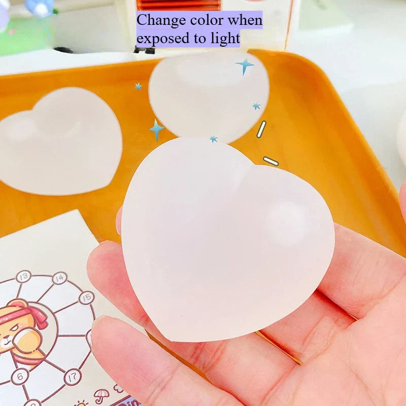 Color Changing Heart Stress Relief Squeeze Toy