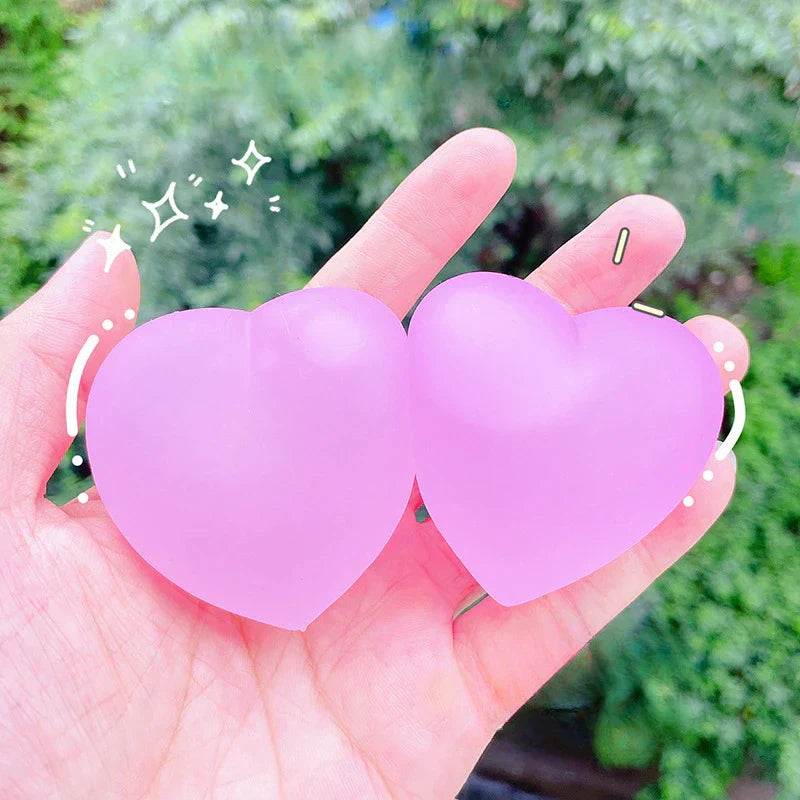 Color Changing Heart Stress Relief Squeeze Toy