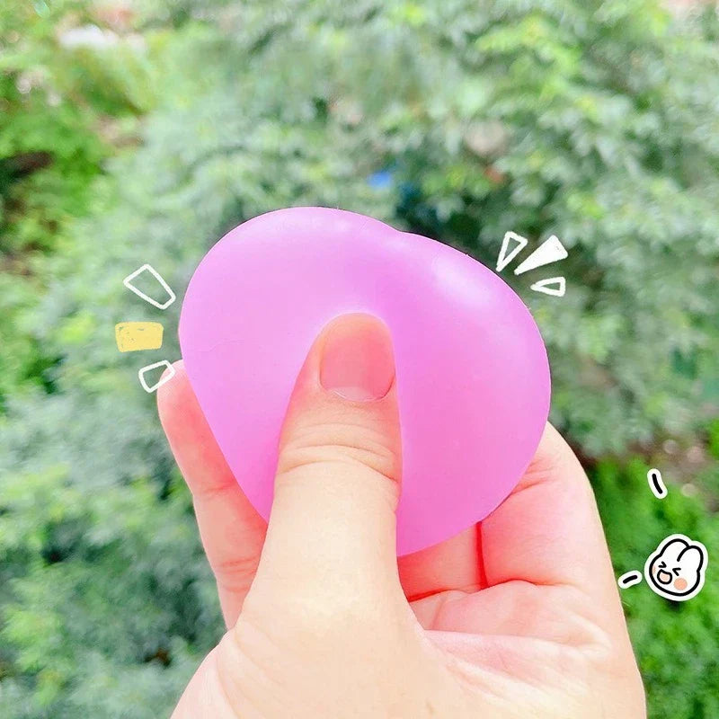 Color Changing Heart Stress Relief Squeeze Toy