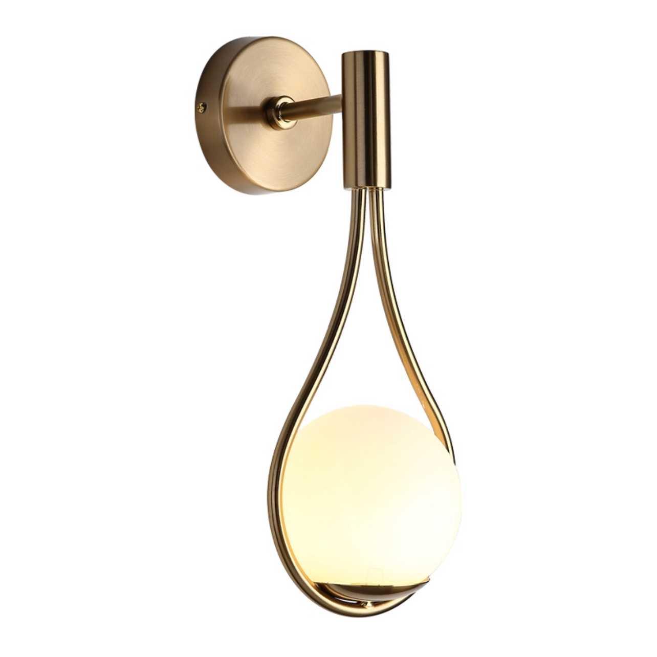 Scandinavian Modern Wall Lamp with Warm LED Light