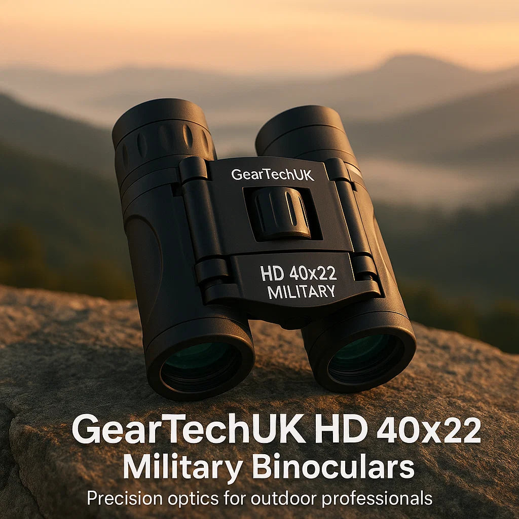 40x Compact High Power Binoculars for Outdoor Travel and Hunting