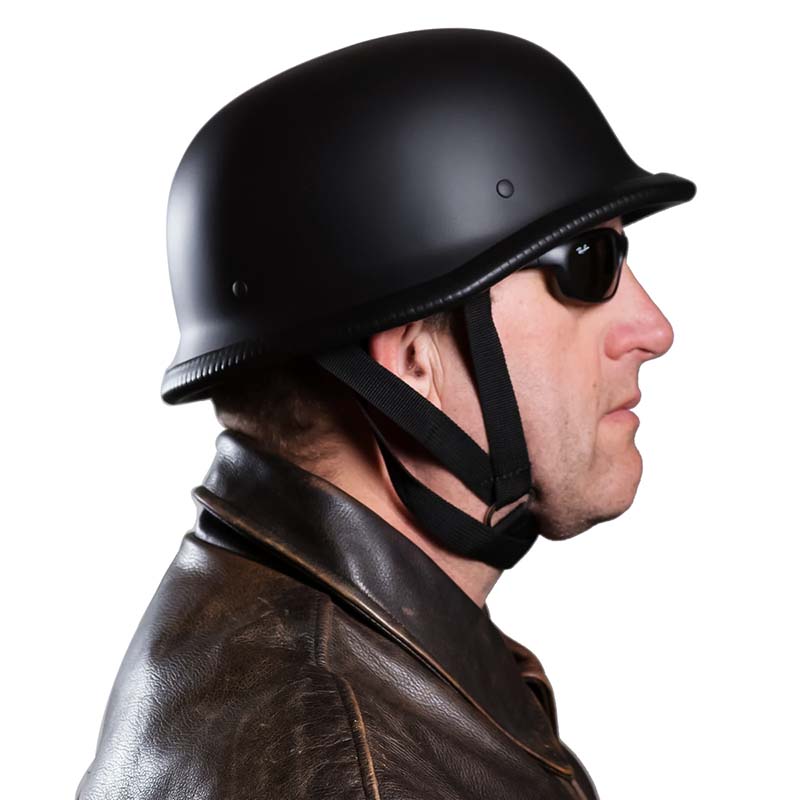 Vintage Half Face Motorcycle Helmet DOT Approved Safety Gear