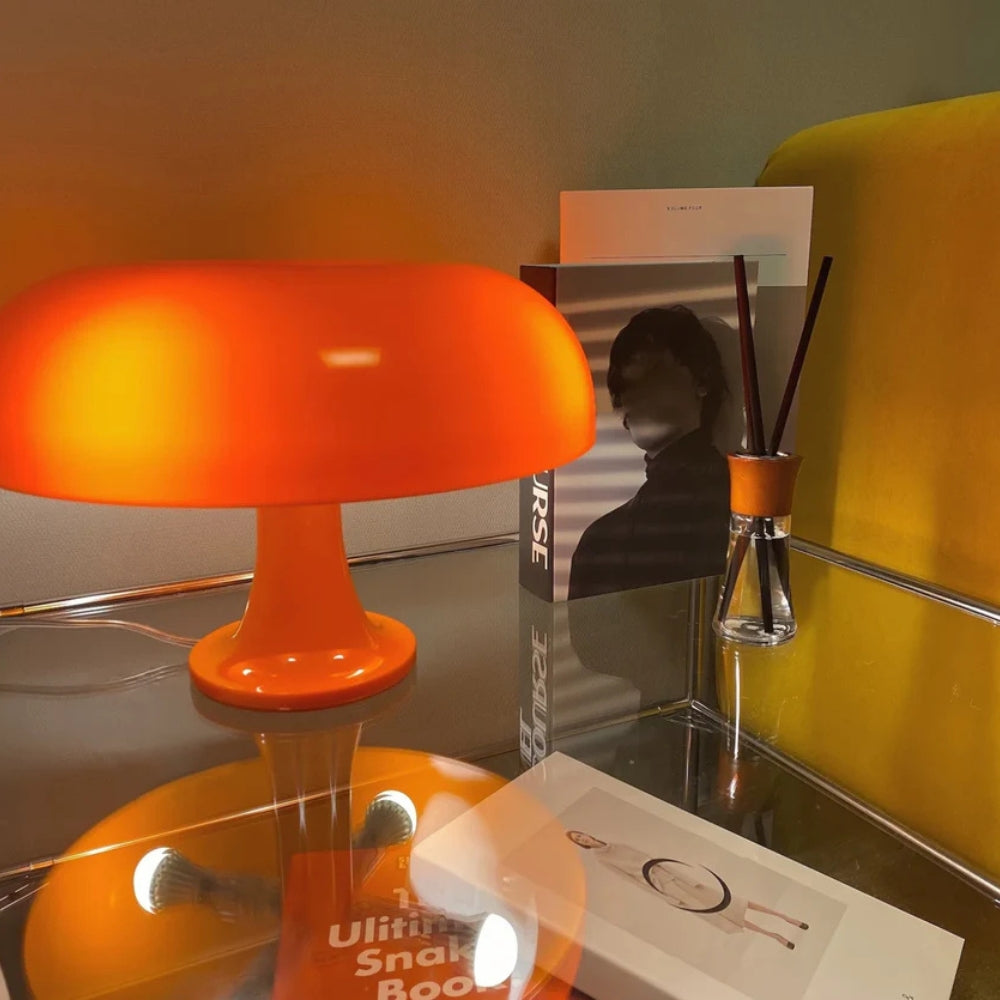 LED Mushroom Table Lamp with Soft Glow