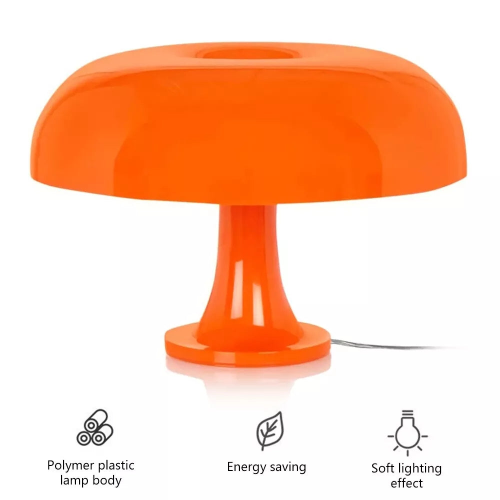 LED Mushroom Table Lamp with Soft Glow