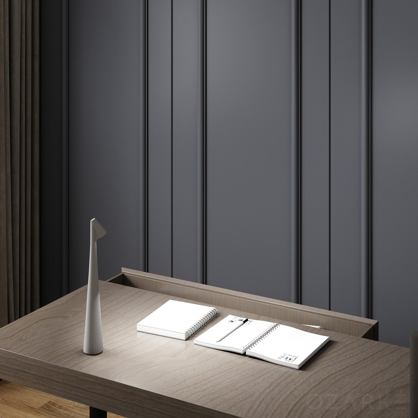 Rechargeable LED Table Lamp with Dimmable Warm Light