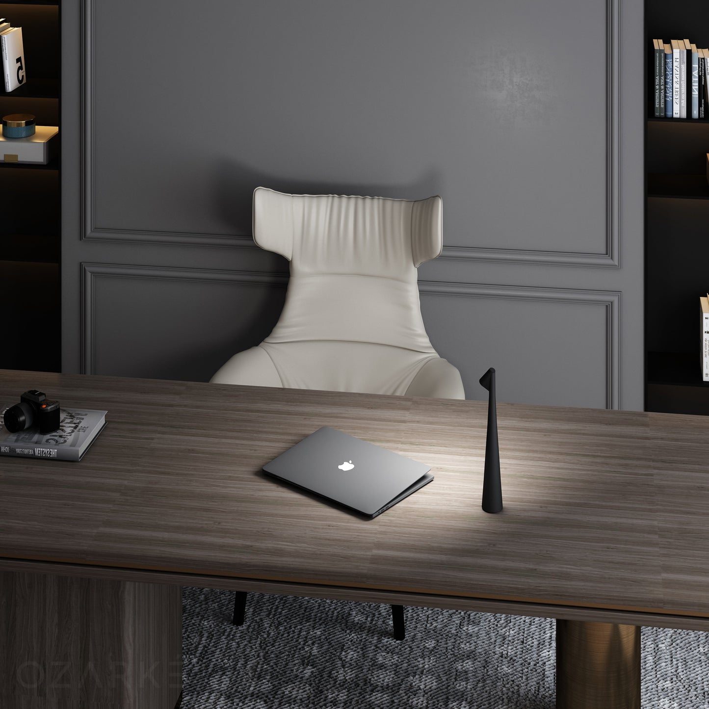 Rechargeable LED Table Lamp with Dimmable Warm Light