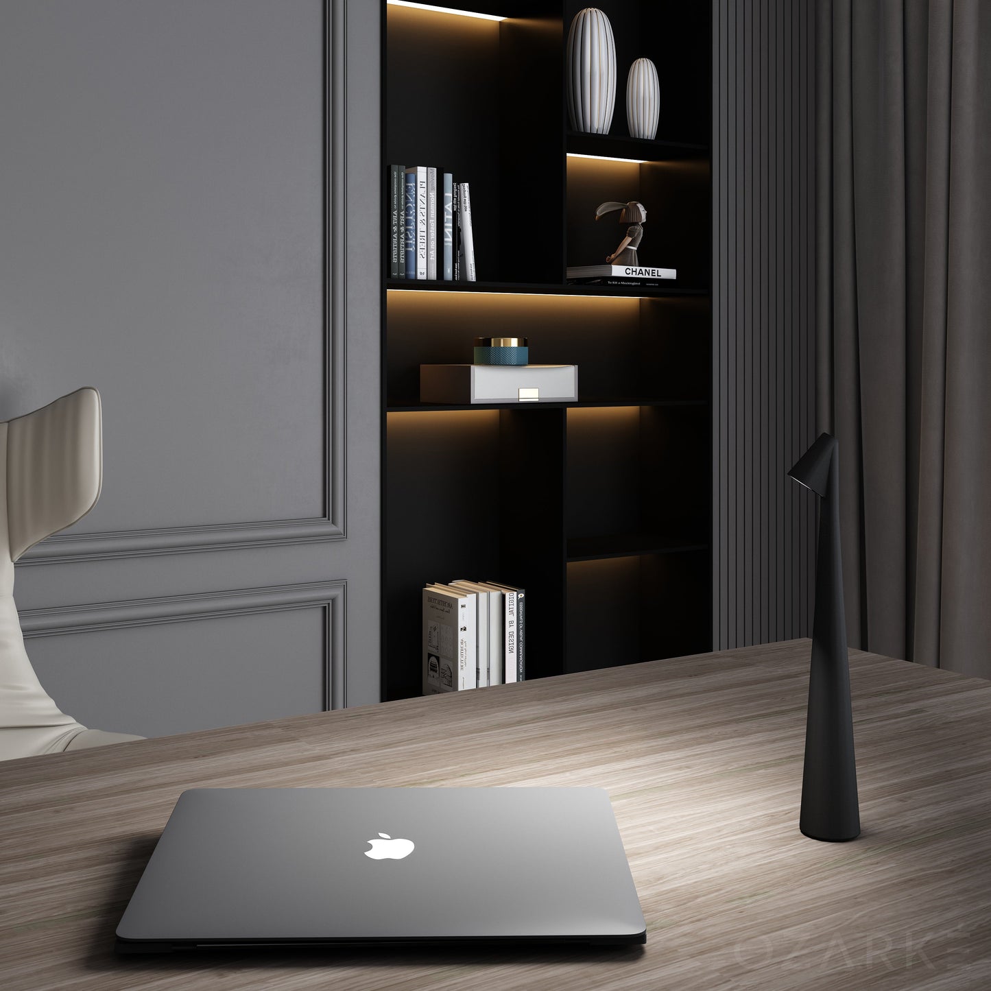 Rechargeable LED Table Lamp with Dimmable Warm Light