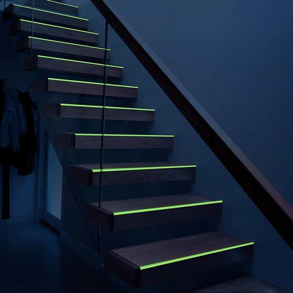 Glow In The Dark Strip Tape - Waterproof Fluorescent PVC for Indoor & Outdoor Use