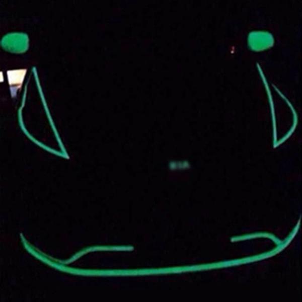 Glow In The Dark Strip Tape - Waterproof Fluorescent PVC for Indoor & Outdoor Use