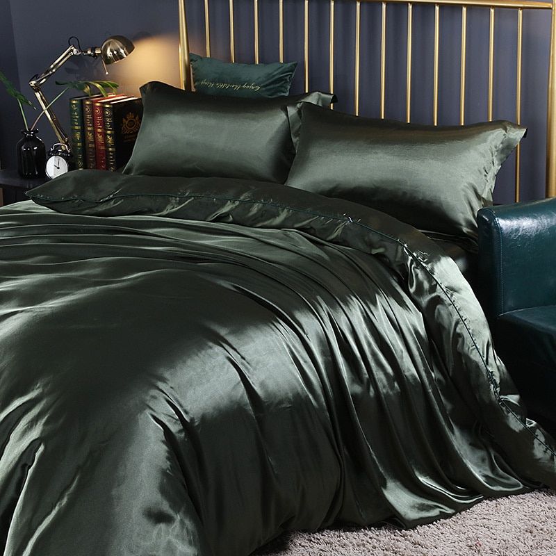 Luxury Silk Bedding Set for Optimal Sleep Comfort