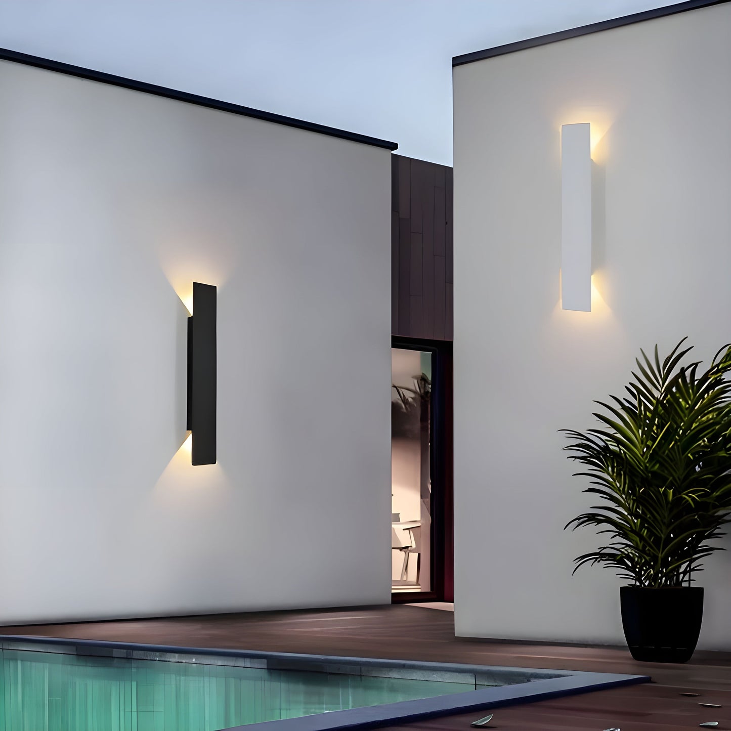 Weatherproof Aluminum LED Wall Lamp for Outdoor Use