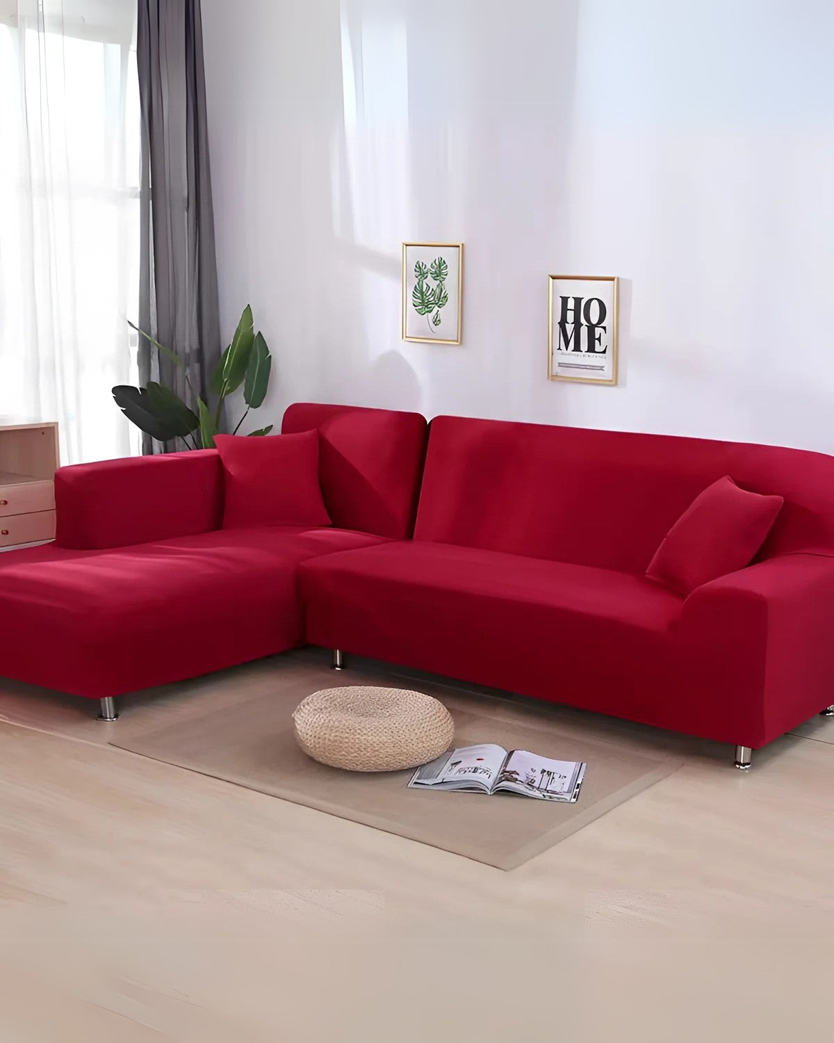 Modular Stretch Sofa Cover for Sectional Couches