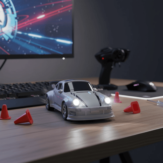 Mini Remote Control Drift Car with LED Headlights