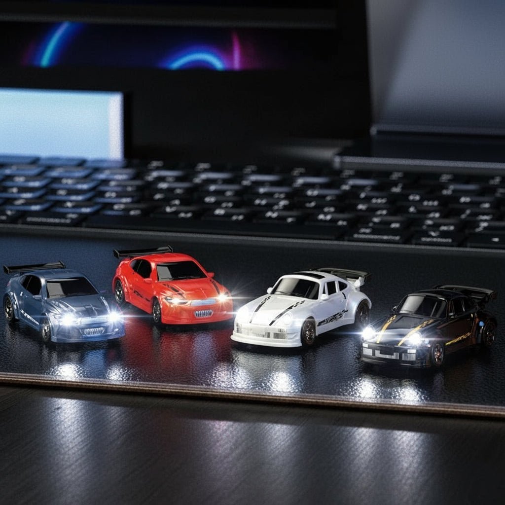 Mini Remote Control Drift Car with LED Headlights
