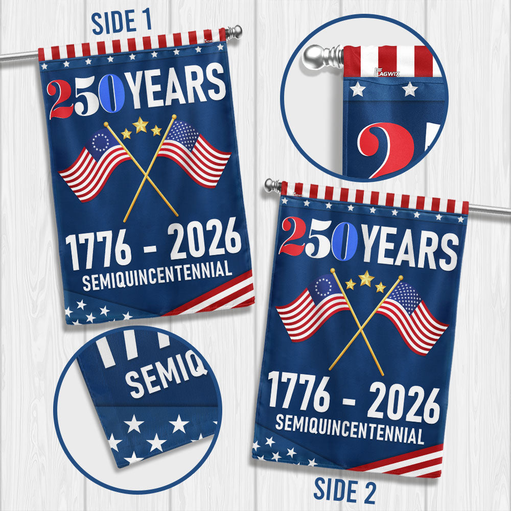American Flag 250th Anniversary Semiquincentennial Flag