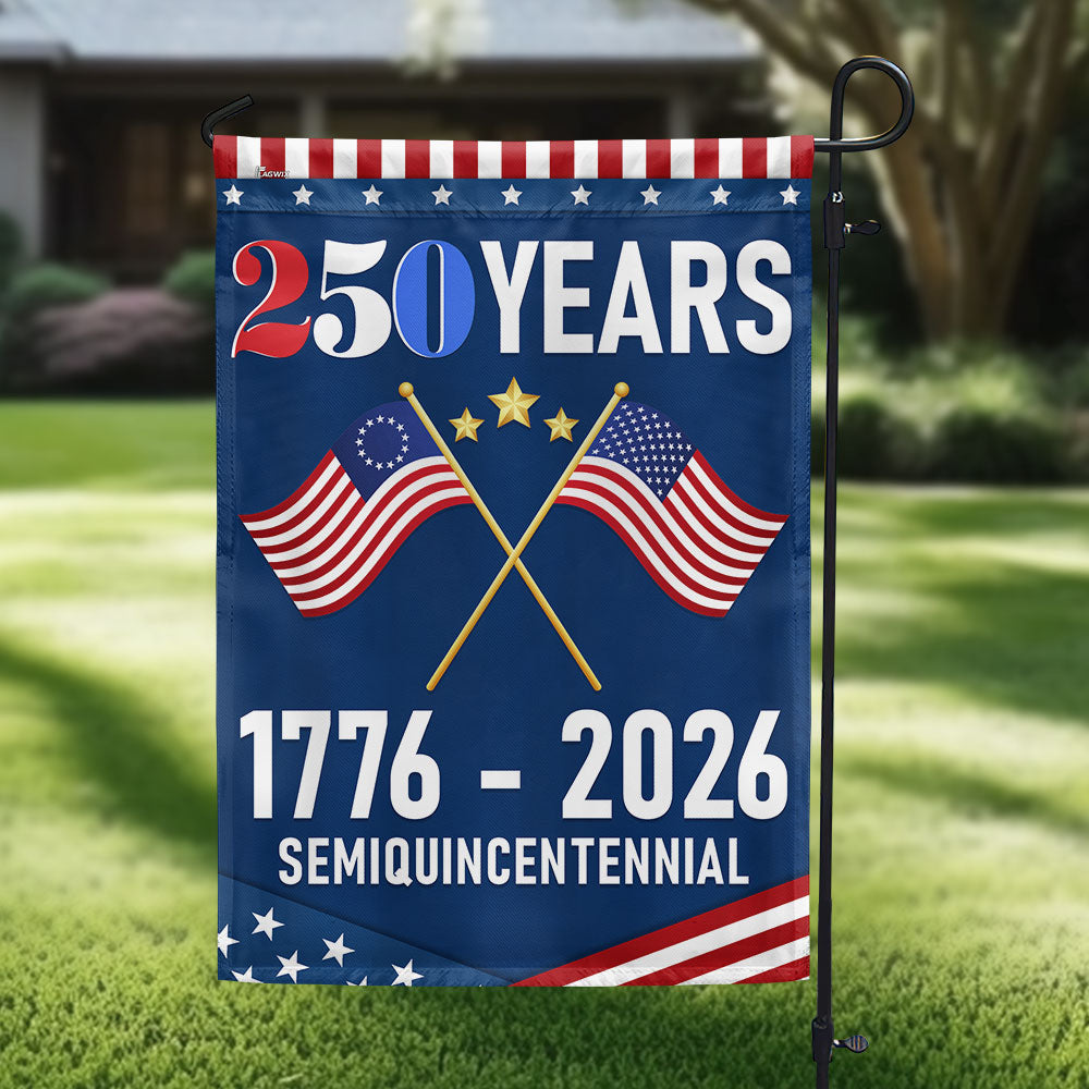 American Flag 250th Anniversary Semiquincentennial Flag