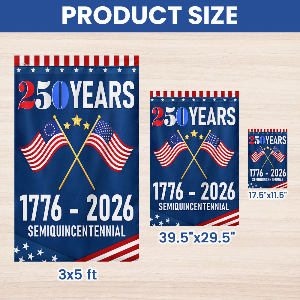 American Flag 250th Anniversary Semiquincentennial Flag