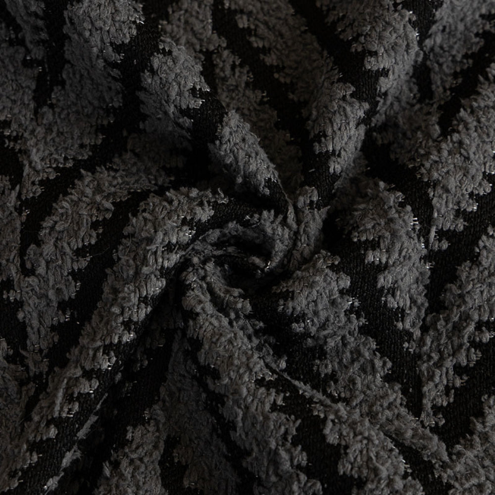 Soft Chevron Microfiber Sofa Cover with Tassels