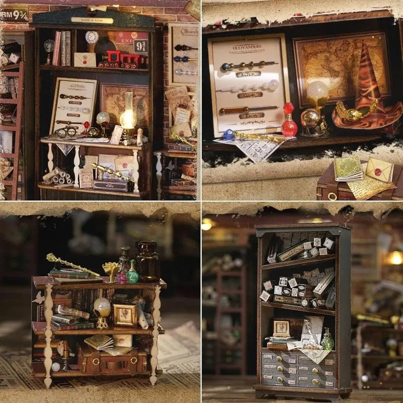 1:24 Scale Magic Shop Building Kit for Intermediate Builders