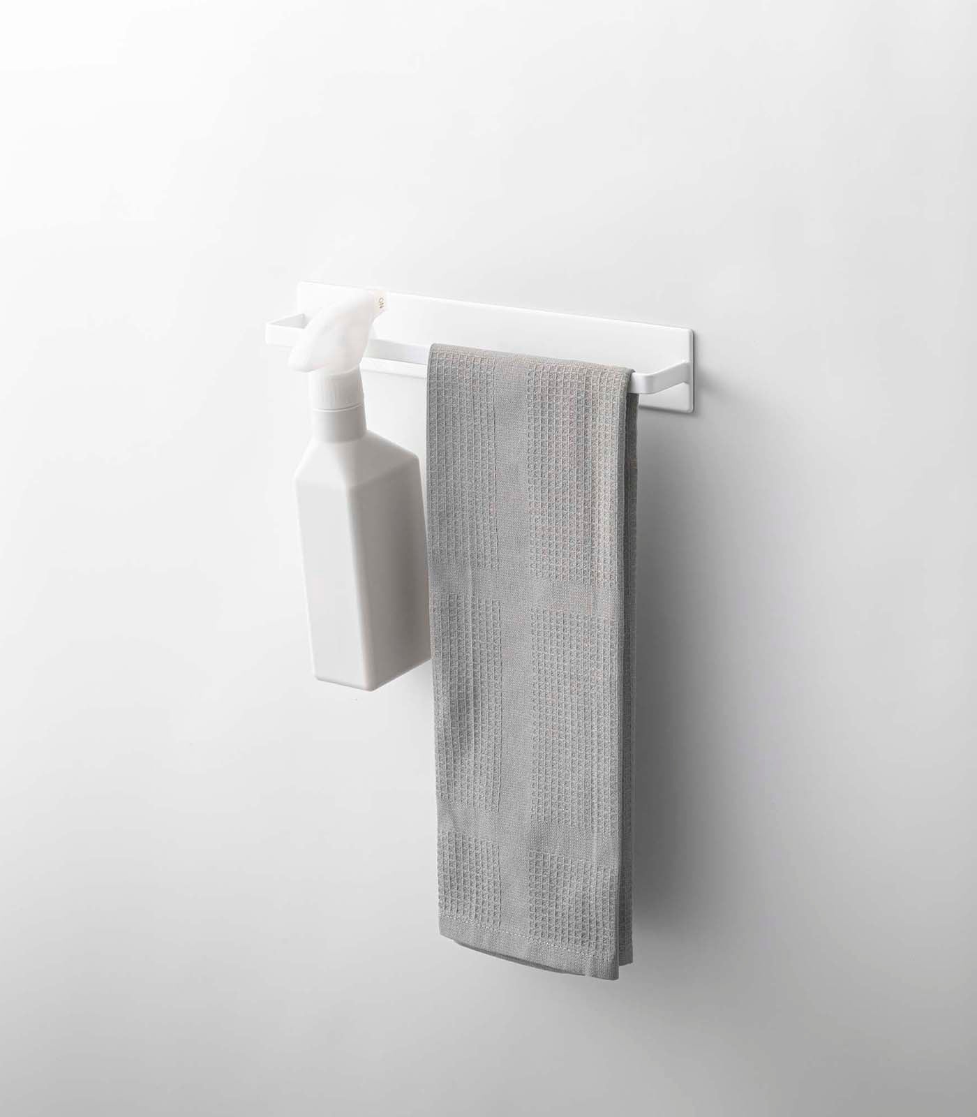 Magnetic Stainless Steel Kitchen Towel and Tool Holder