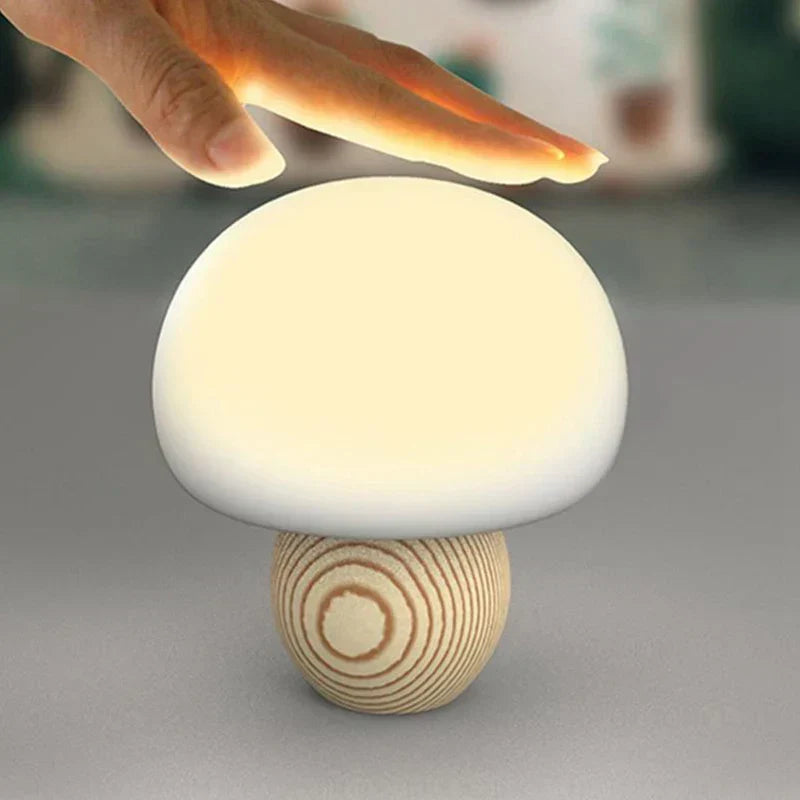 Magnetic LED Mushroom Touch Control Lamp