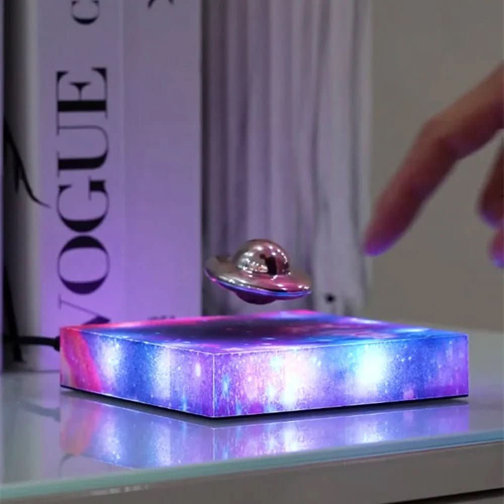 Magnetic Floating LED Night Light Spaceship