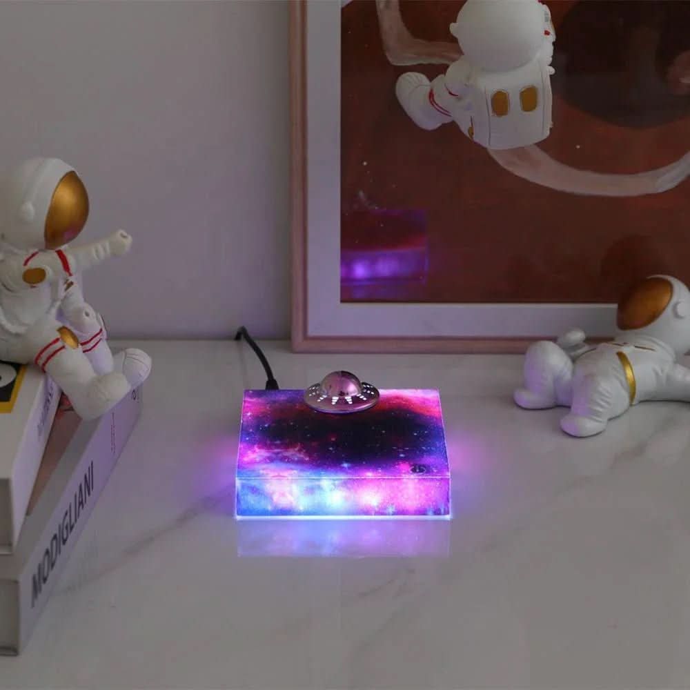 Magnetic Floating LED Night Light Spaceship
