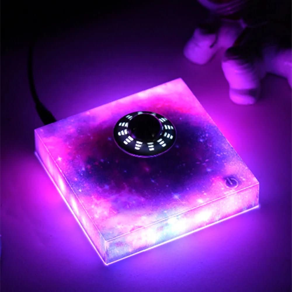 Magnetic Floating LED Night Light Spaceship