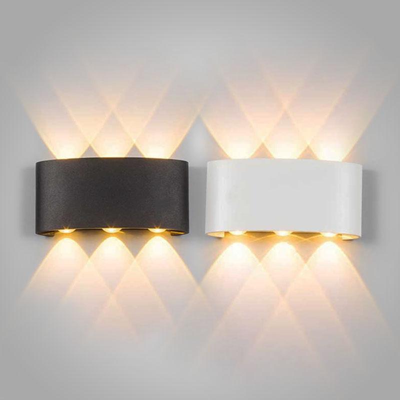 Modern Waterproof LED Wall Light for Indoor and Outdoor Use