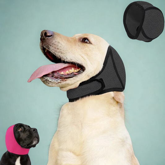 Waterproof Dog Ear Hood with Noise Muffling - Four Sizes