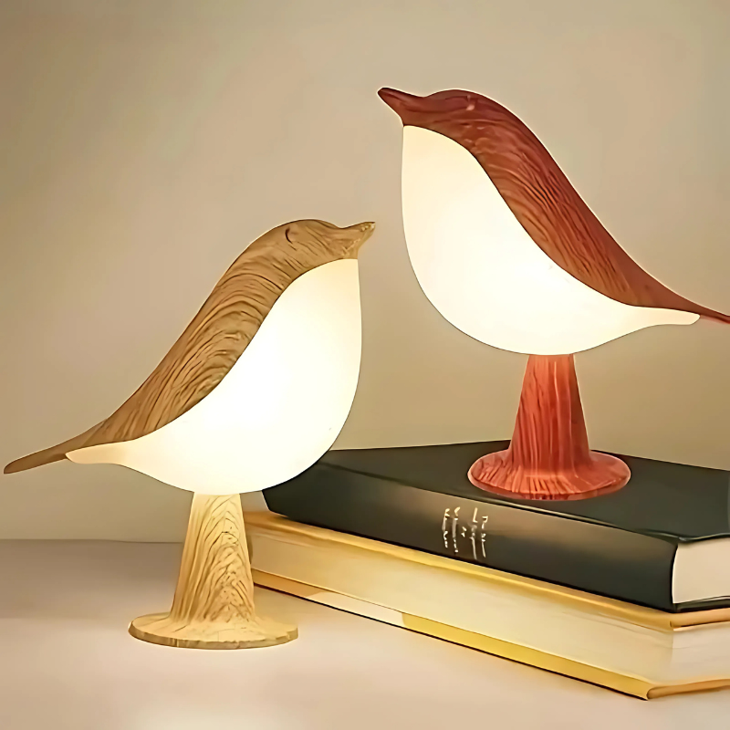 Bird-Shaped Adjustable Lamp and Aroma Diffuser with Customizable Lighting