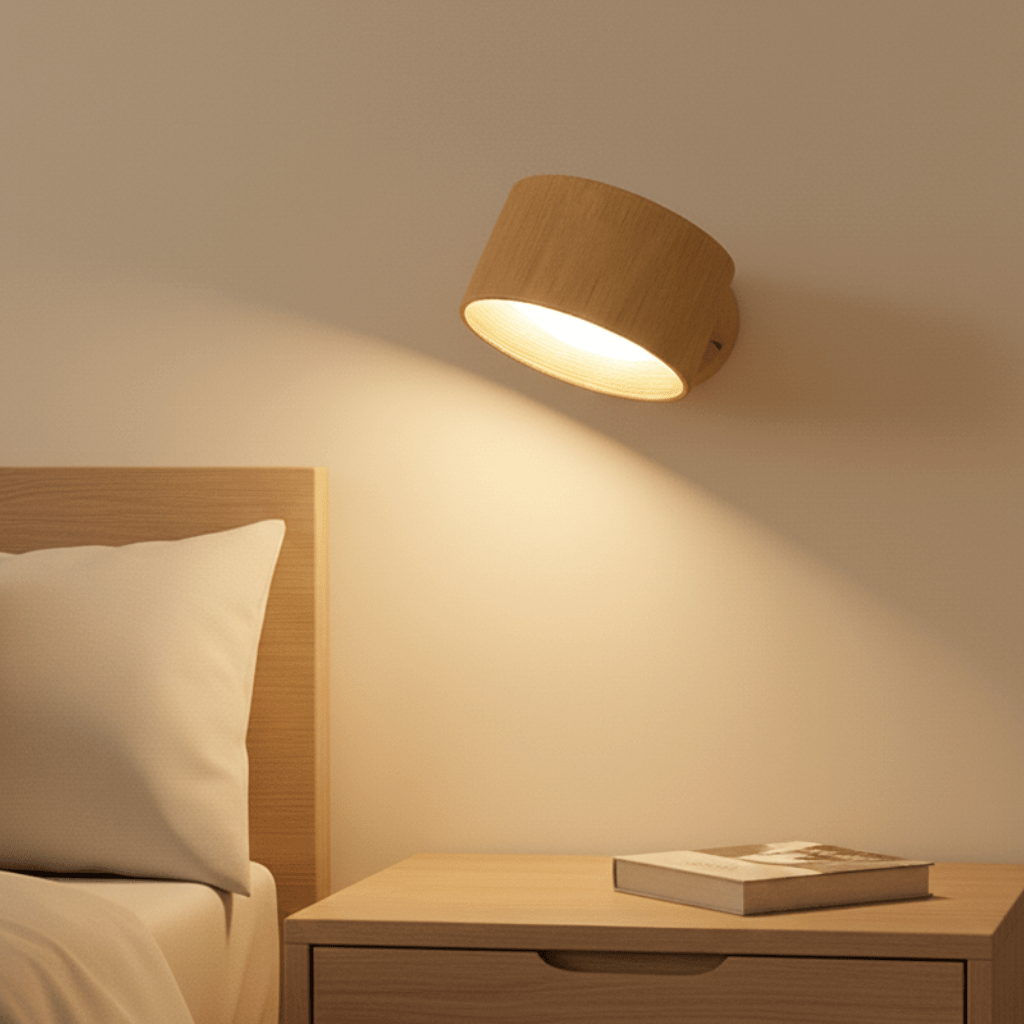 Wireless Nordic Wall Light with Remote Control and Timer