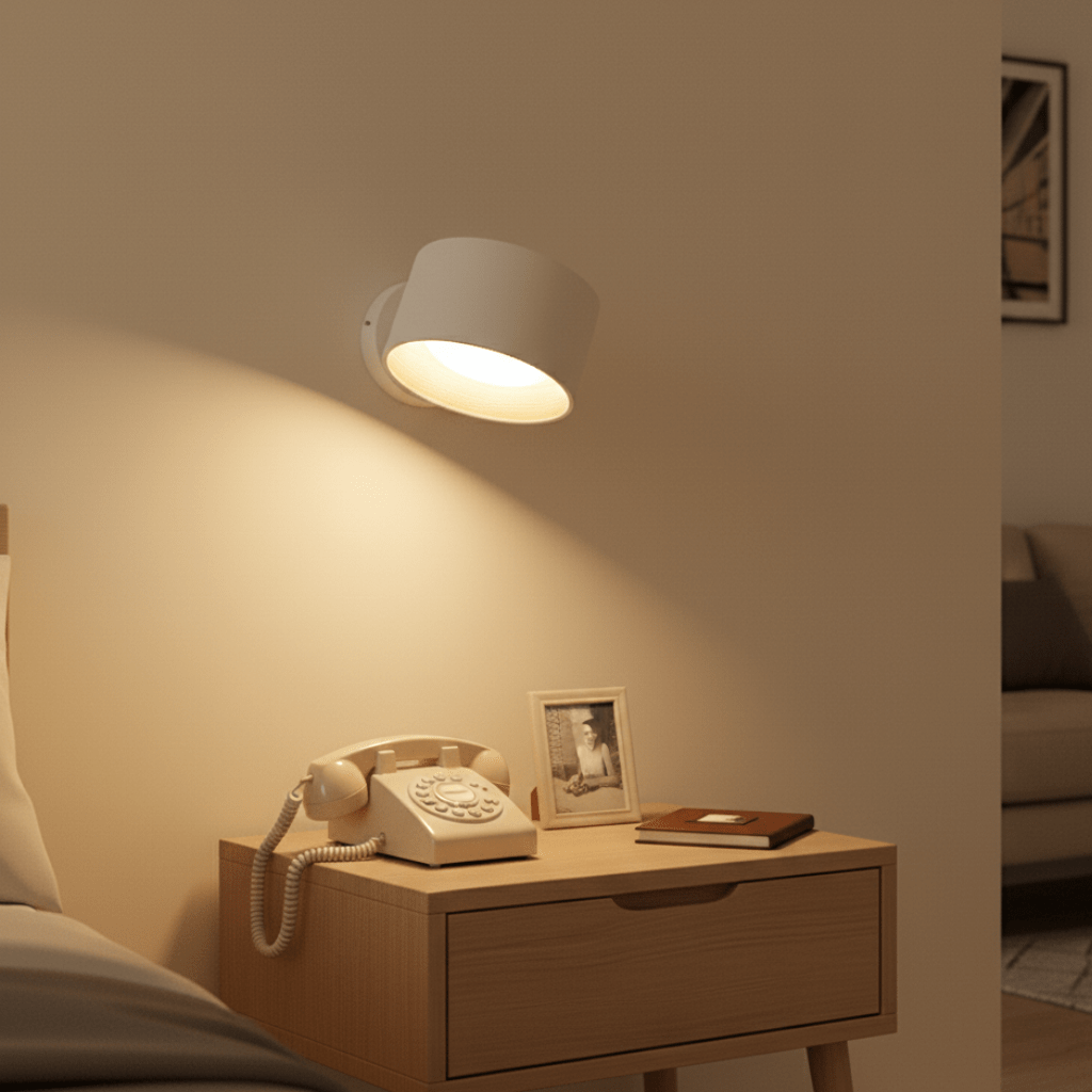 Wireless Nordic Wall Light with Remote Control and Timer