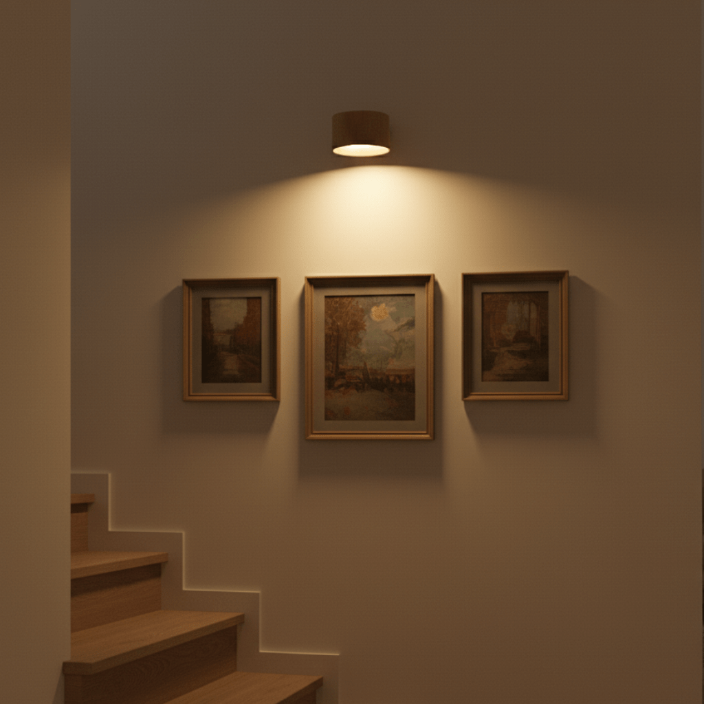 Wireless Nordic Wall Light with Remote Control and Timer