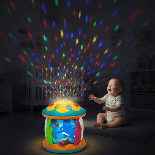 Enchanting Baby Toy Drum with Light and Sound