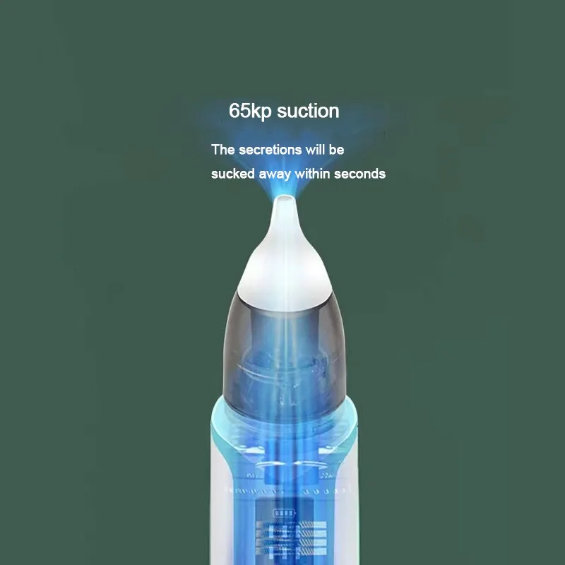 Baby Nasal Aspirator with Anti-Reflux and Rechargeable Battery