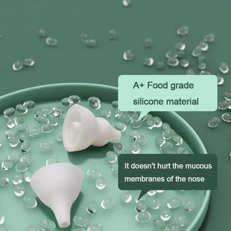 Baby Nasal Aspirator with Anti-Reflux and Rechargeable Battery