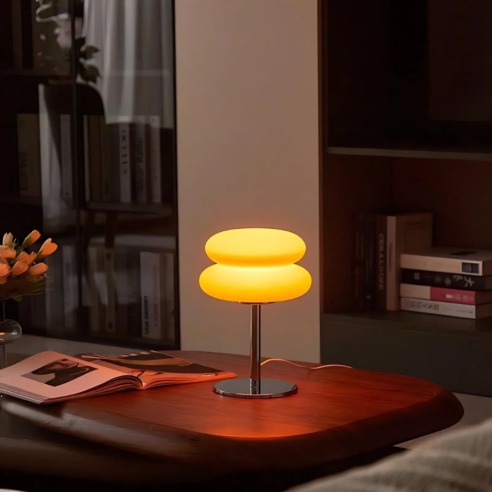 Dimmable Trichromatic Mushroom Table Lamp