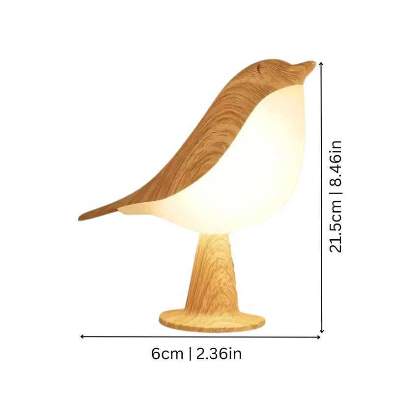 Bird-Shaped Adjustable Lamp and Aroma Diffuser with Customizable Lighting