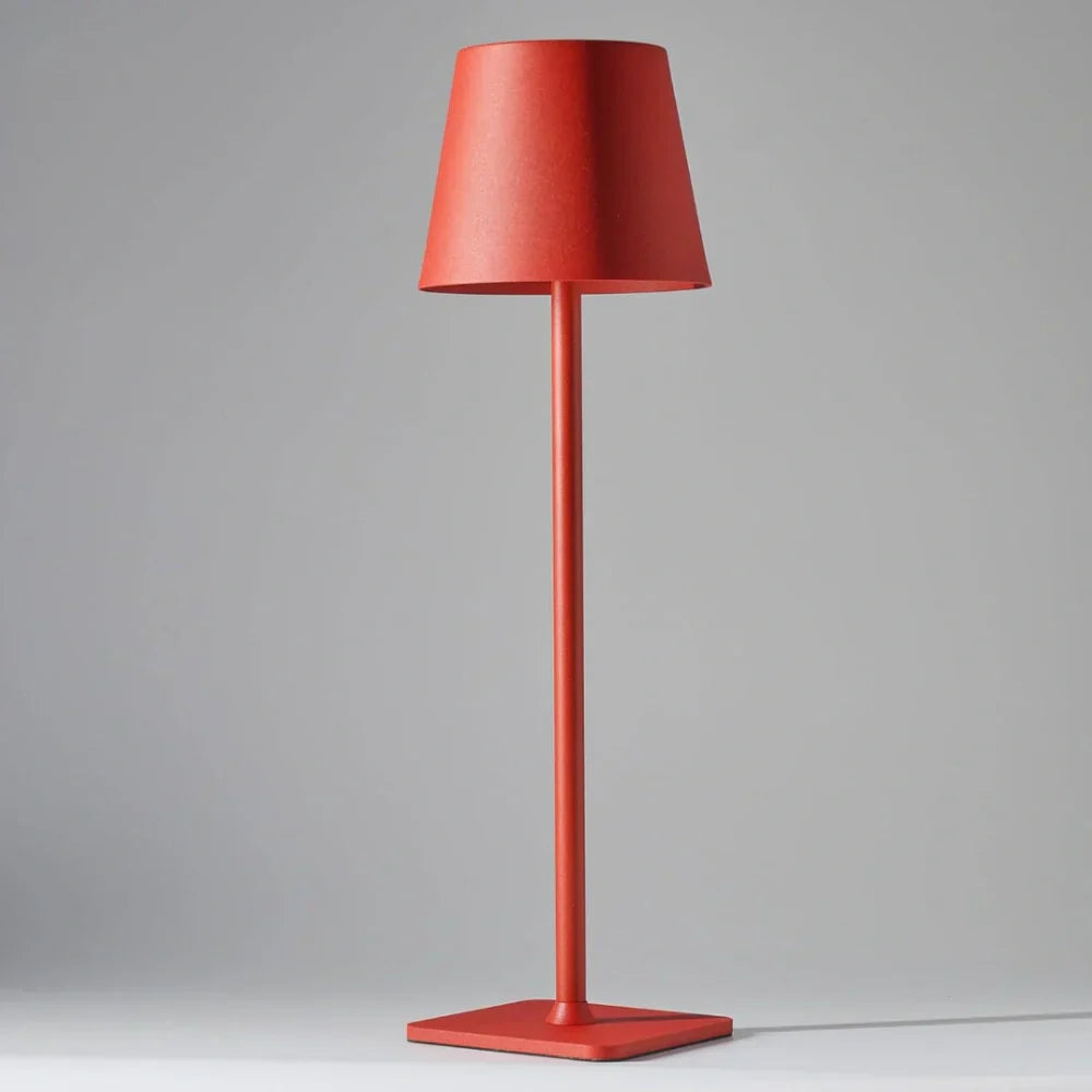 Tall Rechargeable Dimmable Table Lamp for Indoor and Outdoor Use
