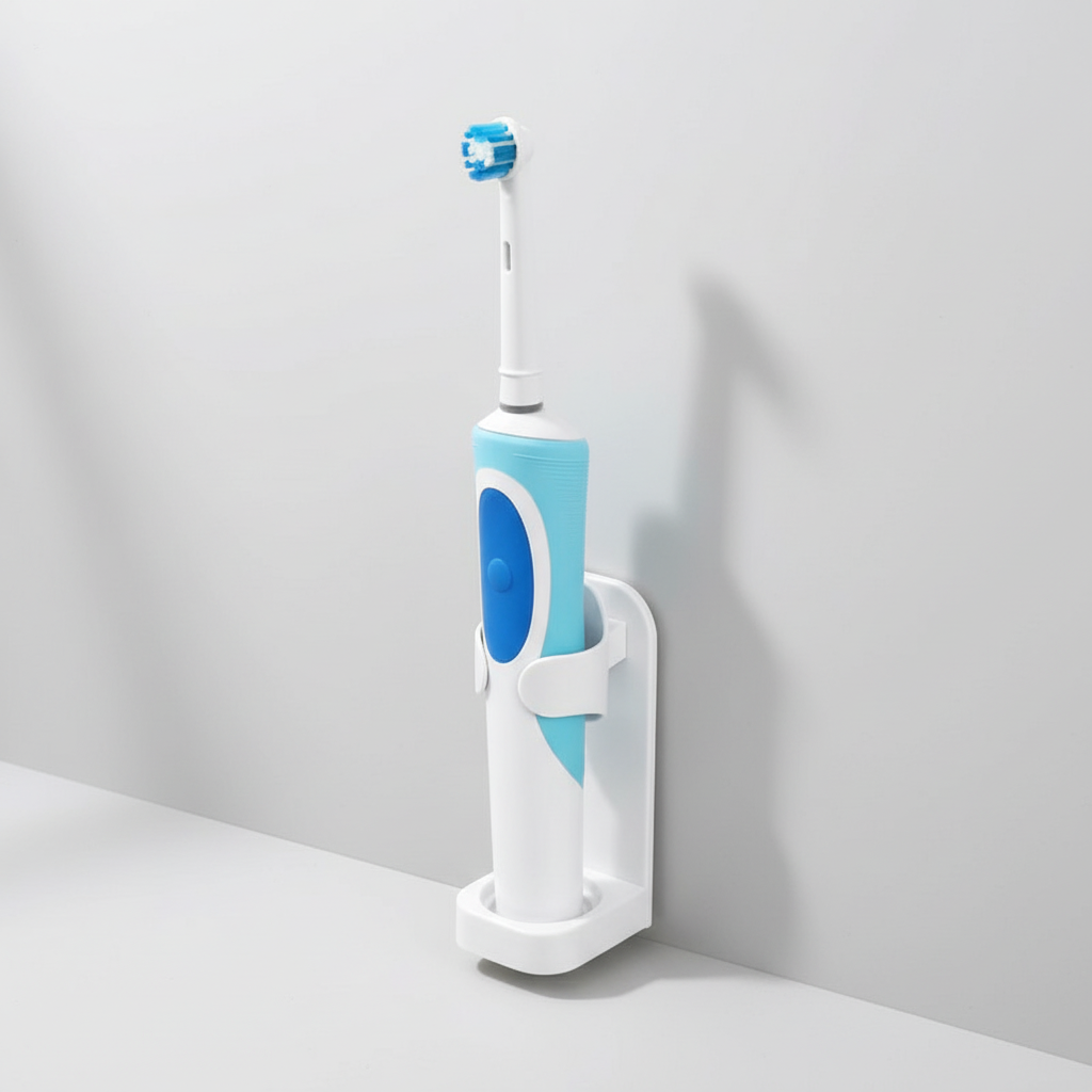 Wall-Mounted Electric Toothbrush Holder Set