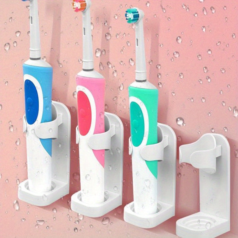 Wall-Mounted Electric Toothbrush Holder Set