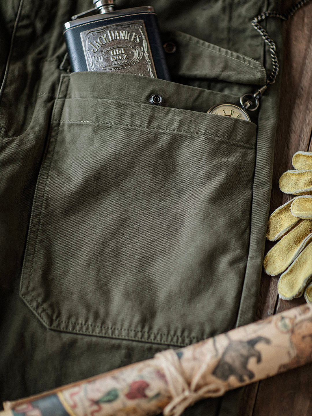 Heavyweight Cotton Relaxed Fit Bib Overalls