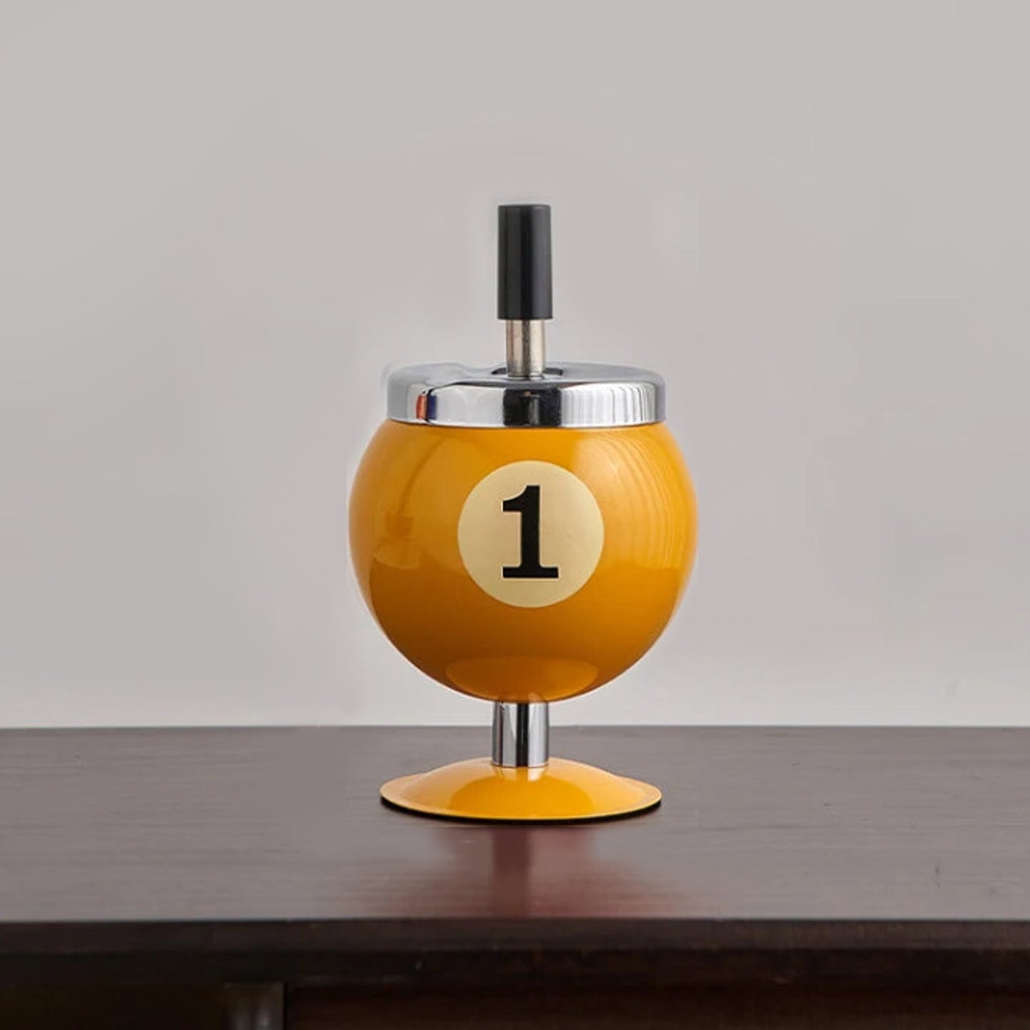 Metal Billiard Ashtray for Gaming Area