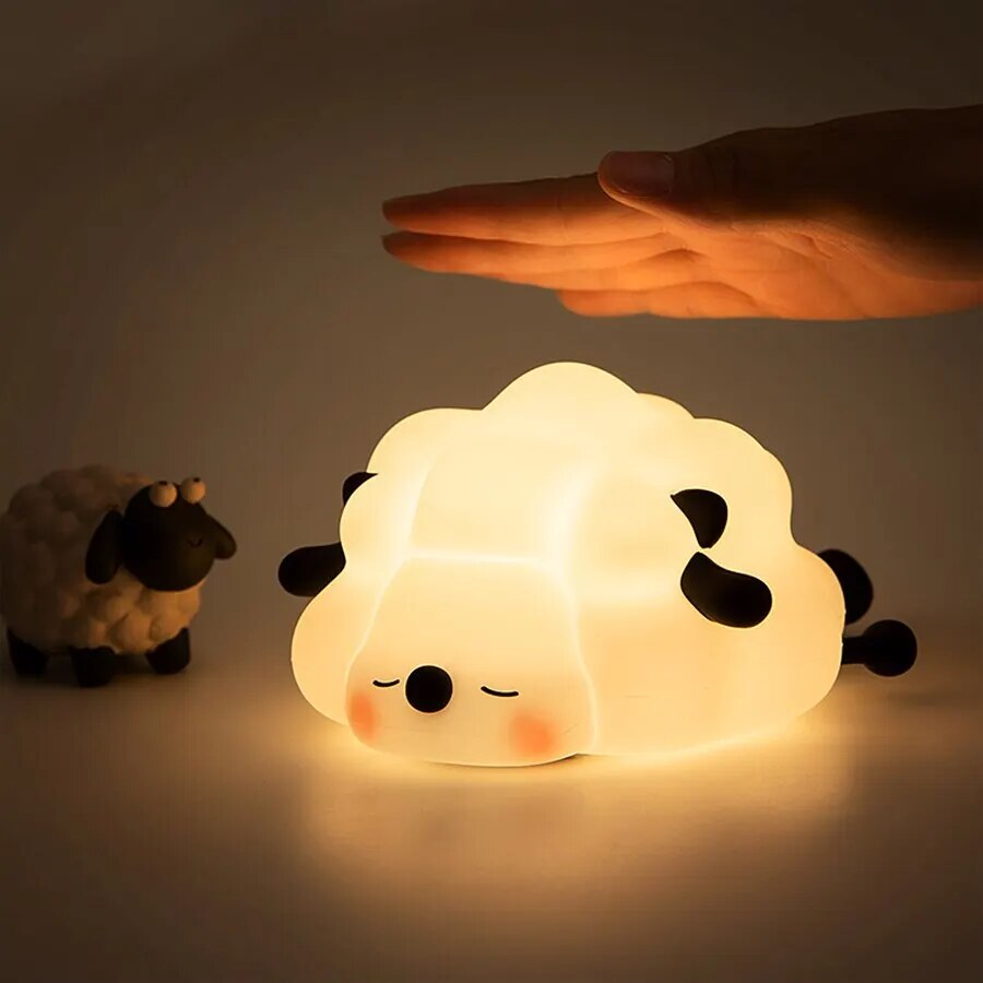 Touch Sensor LED Night Light for Kids - Fairytale Design, Battery Operated