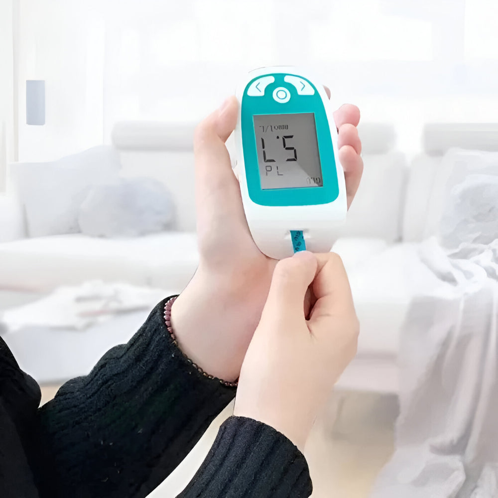 Multifunctional Cholesterol Glucose Uric Acid Meter with LCD Display