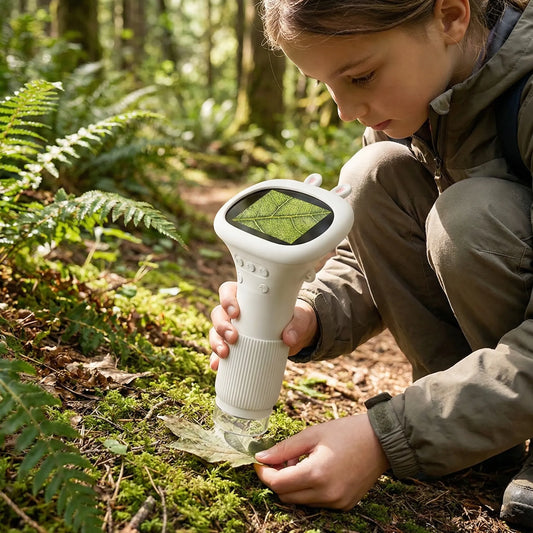 Handheld Children's Microscope with 1000X Magnification