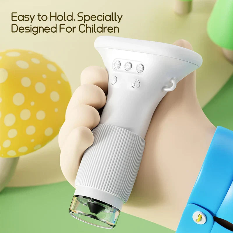 Handheld Children's Microscope with 1000X Magnification