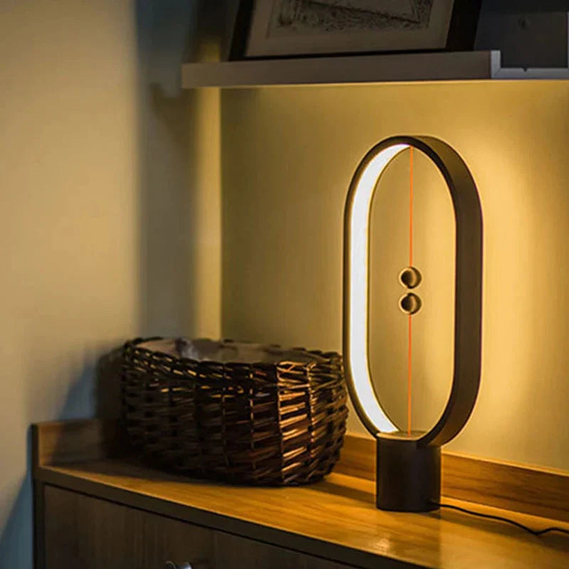 Magnetic Mini Balance Night Light, USB Rechargeable