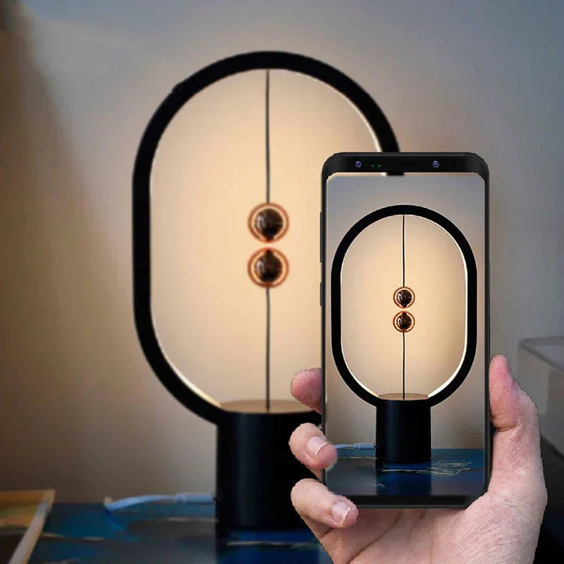 Magnetic Mini Balance Night Light, USB Rechargeable